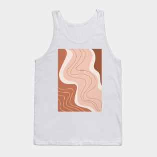 Mid Century Modern, Abstract Shapes 2 Tank Top